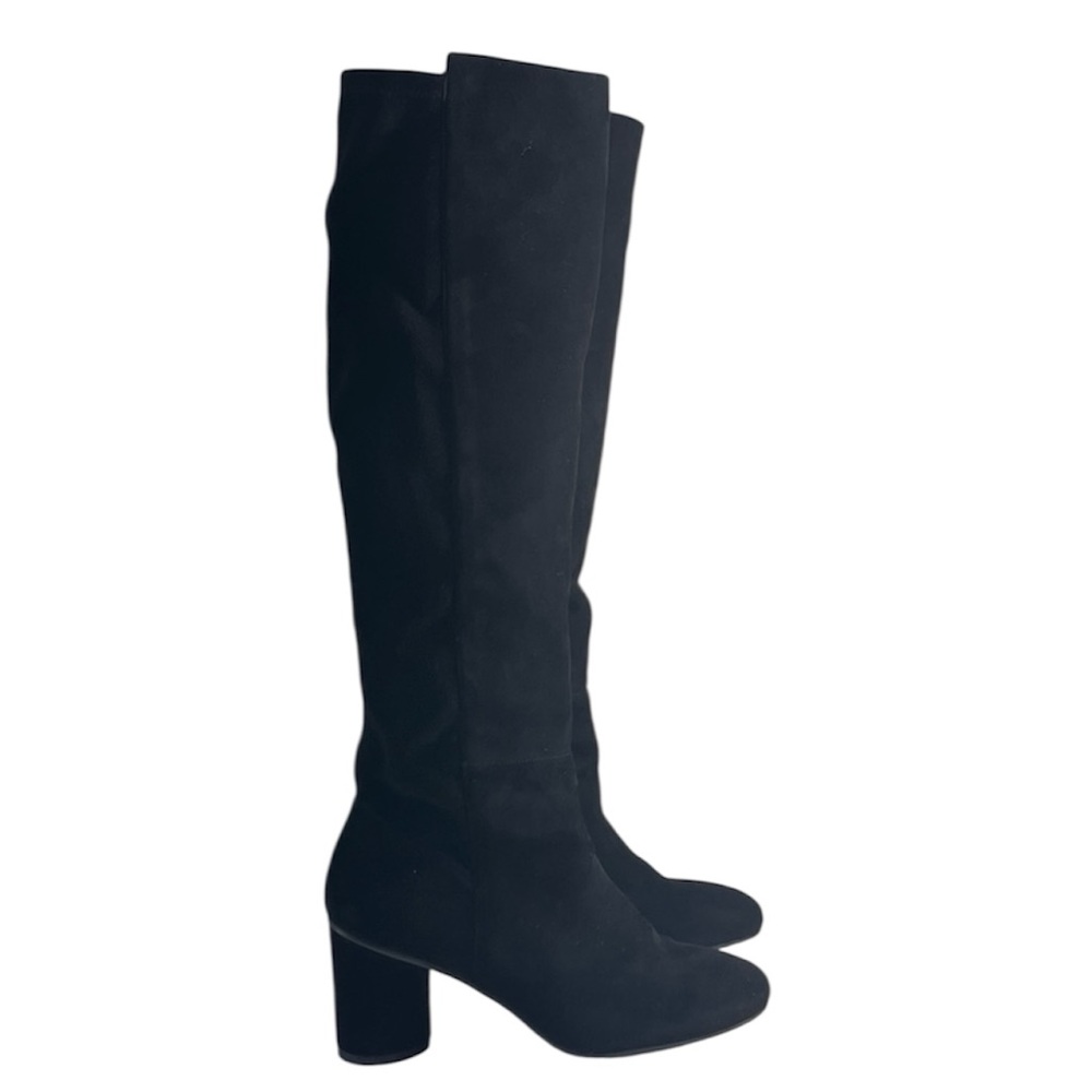 Stuart Weitzman Suede Knee High Boots Blackk